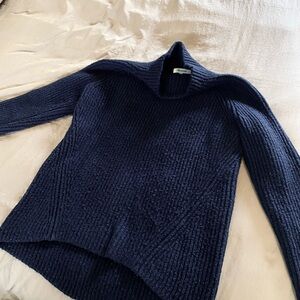 Madewell Black Turtleneck Sweater, Size XS